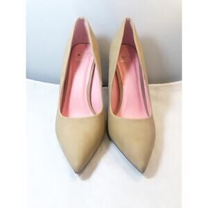 Nude Pointy Toe Heels